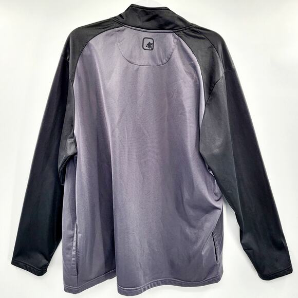 And1 Grey & Black Embroidered Full Zip Lightweight Active Jacket Men’s Sz 2X - Picture 2 of 9